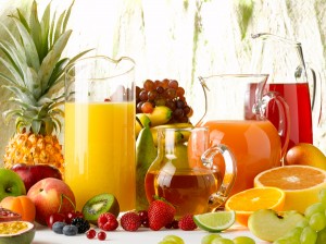 Les jus de fruits